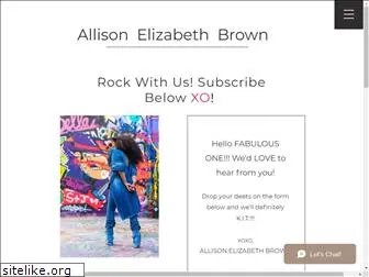 allisonelizabethbrown.com