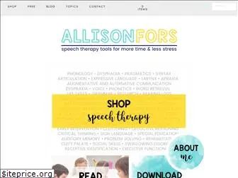 allisonfors.com