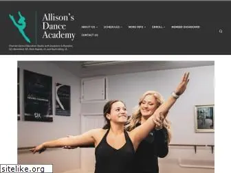 allisonsdanceacademy.org