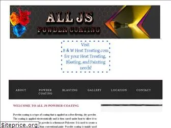 alljspowdercoatingservice.com