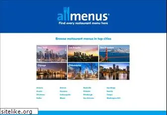 allmenus.com