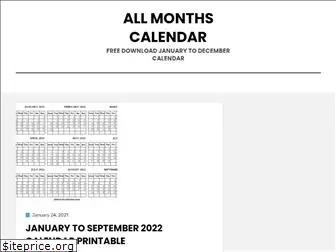 allmonthscalendar.com