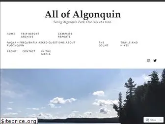 allofalgonquin.com