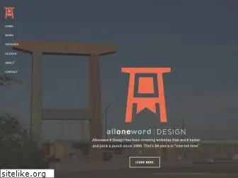 alloneworddesign.com