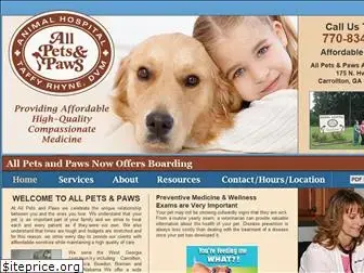 allpetsandpaws.com