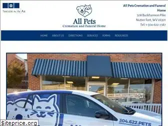 allpetscremationandfuneral.com