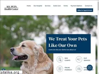 allpetshealthcenter.com