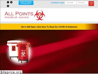 allpointsmedicalwaste.com