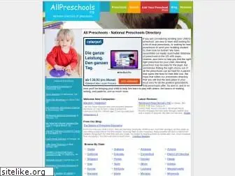 allpreschools.org