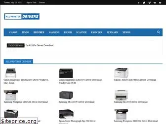 allprinterdriverdownloads.com
