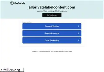 allprivatelabelcontent.com