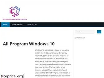 www.allprogramswindows10.com