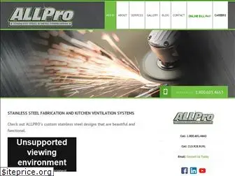 allprostainless.com