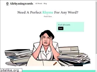 allrhymingwords.com