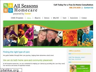 allseasons-homecare.com
