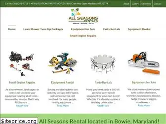 allseasonsrentalcentermd.com