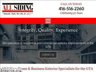 allsidinginctoronto.com