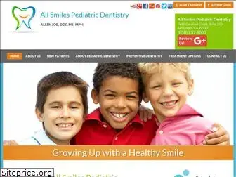 allsmilespediatricdentist.com