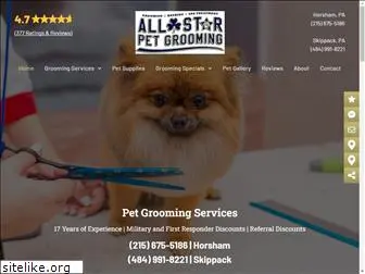 allstarpetgroomingpa.com