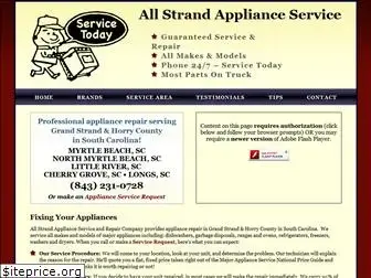 allstrandappliancerepair.com