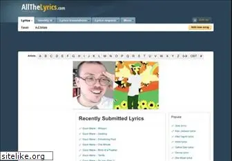 allthelyrics.com