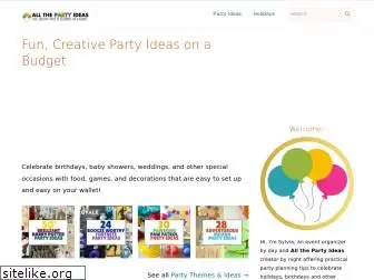 allthepartyideas.com