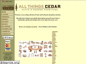 allthingscedar.com