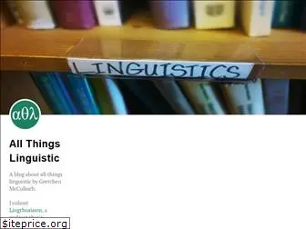 allthingslinguistic.com