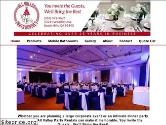 allvalleypartyrentals.com