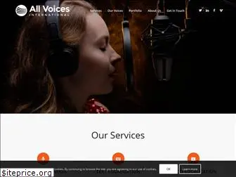 allvoicesintl.com