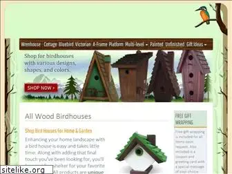 allwoodbirdhouses.com
