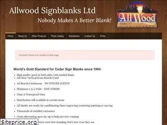 allwoodsignblanks.com