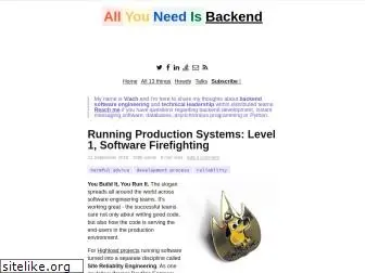 allyouneedisbackend.com