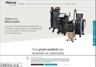 www.almalasers.nl