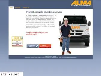 almaplumbing.com