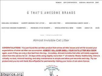 almostinvisiblecatlitter.com