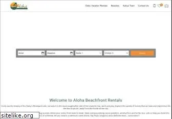 alohabeachfrontrentals.com