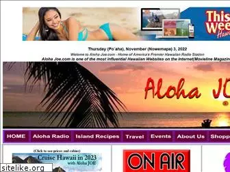 alohajoeradio.com
