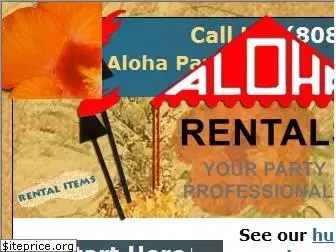 alohapartyrentals.com