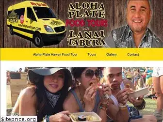 alohaplatefoodtour.com