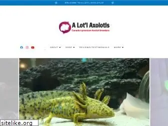 alotlaxolotls.ca