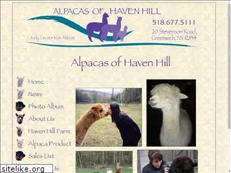 alpacasofhavenhill.com