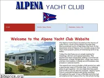 alpenayachtclub.com