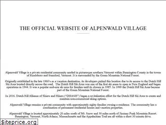 alpenwaldvillage.com