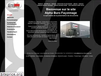 alpha-buro-faconnage.com