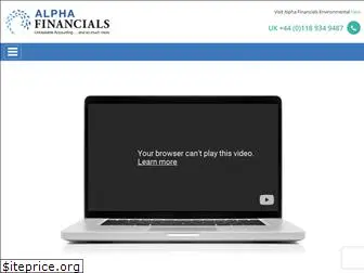alpha-financials.com