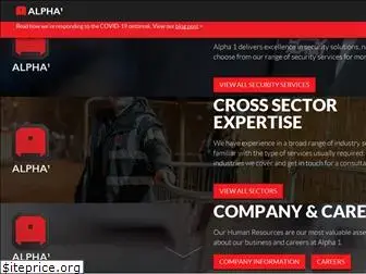 alpha1securityservices.com