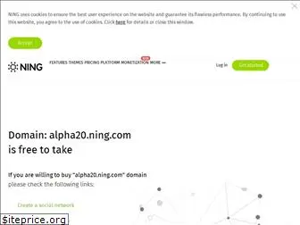 alpha20.ning.com
