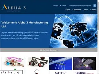 alpha3manufacturing.com