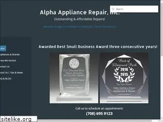 alphaappliancerepair.com